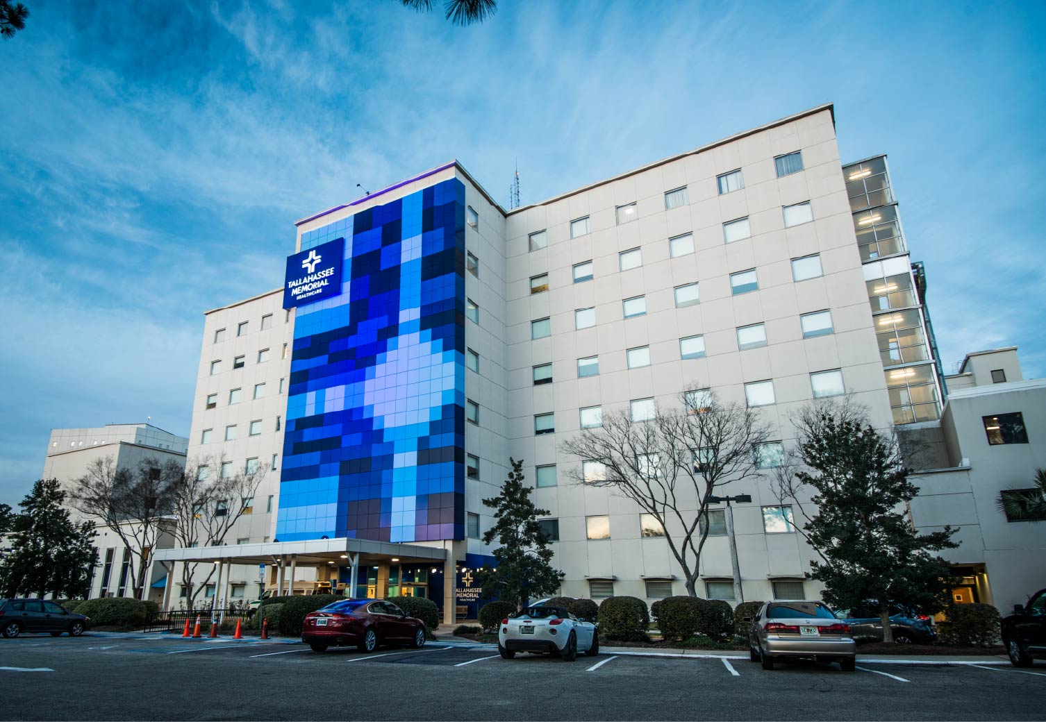 Exterior of Tallahassee Memorial Hospital