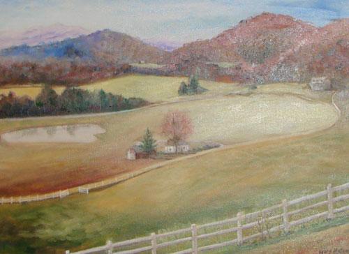 Scenic Georgia Vista by Mary Hafner